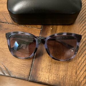 Coach Black and Purple Sunglasses